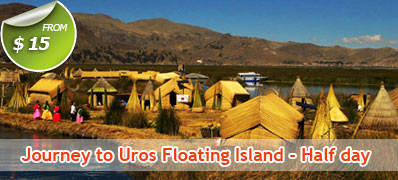 Uros floating Island ½ Day