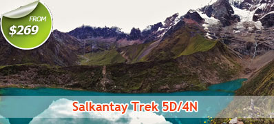 Salkantay Trek 5 Days 4 Nights